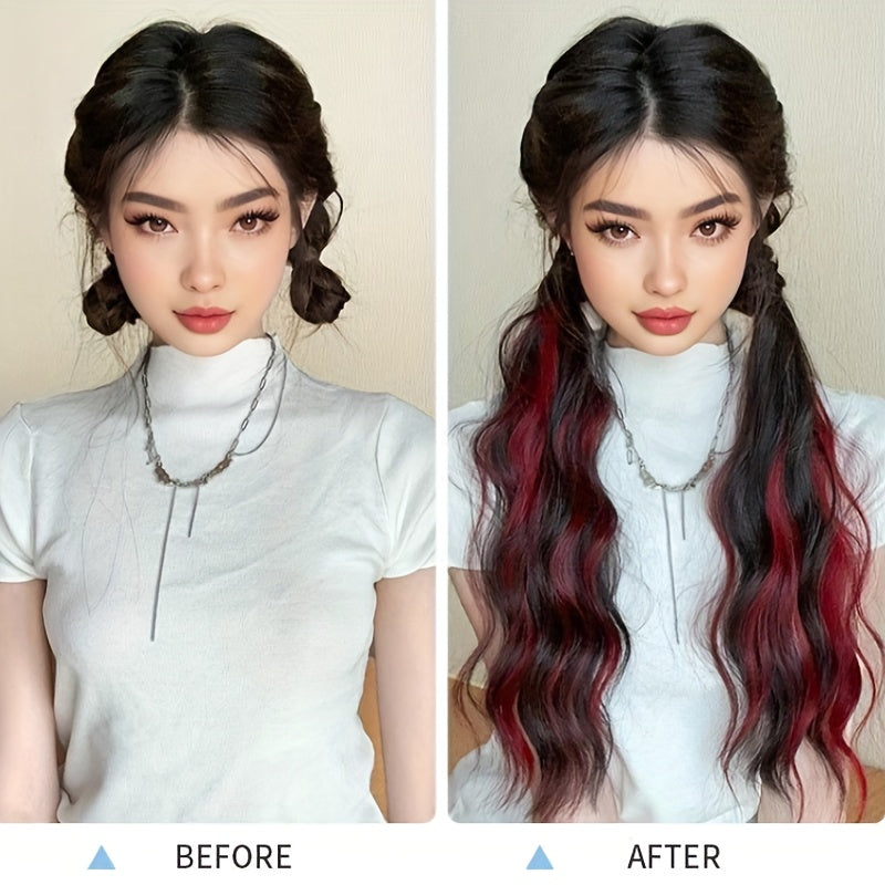 SARLA Women's Self-Winding Synthetic Hair Ponytail Extensions with Curly Wave Volume - Elegant Updo Bun with Flower Bud Clip, Multi-Color Options for Caucasian Hair, No Tools Needed, Stylish Hair Upgrade, Toolfree Application